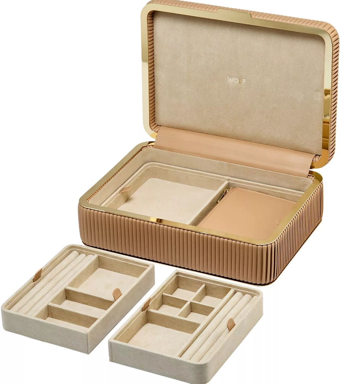 WOLF medium Bella jewellery box